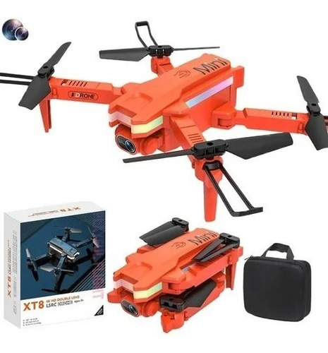Min Drone Ls-e525 Pro Doble Cámara 4k + 2 Baterías 