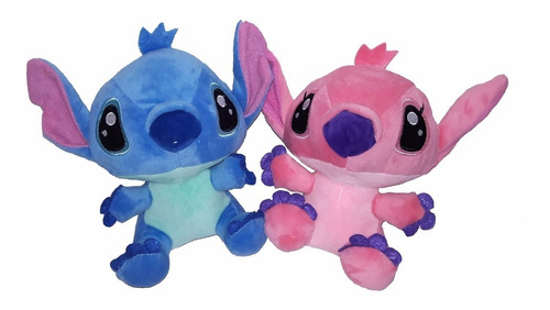 Peluches Stitch + Angel De Lilo Y Stitch 