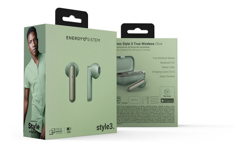 Audifonos Energysistem Earphones Style 3 True Wireless