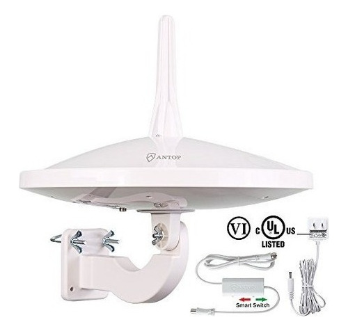 Antop Ufo 720 ° Recepcion Dualomni Antena Hdtv Para Exterior