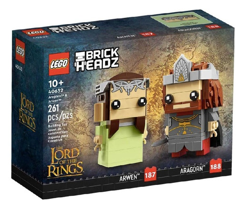 Lego 40632 Brickheadz Aragorn Y Arwen