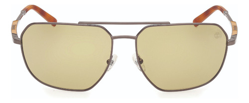 Lentes De Sol Plateado Polarizados Timberland Tb0000906h
