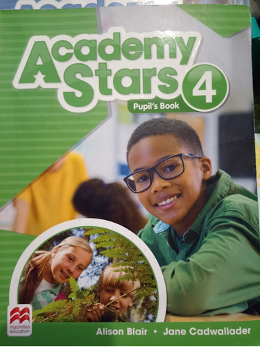 Libro De Inglés Academy Stars 4 Para 5°grado Pupil's Book 