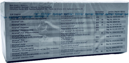 Sutura Nylon 1 Ref: P3648-75n Atramat