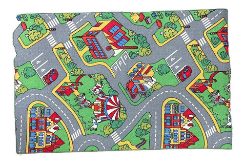 Imagen 2 de 3 de Alfombra Infantil O-rally 1.00x1.50mt
