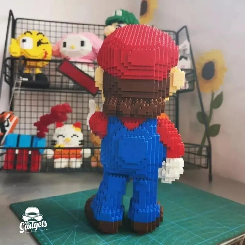 Rompecabezas 3d Mini Bloques Armables Super Mario Bros Block