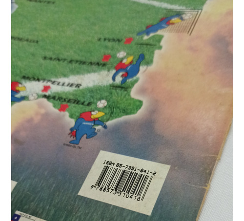 Capa Álbum 98 Copa 1998 C (Usado)