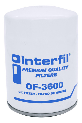 Filtro Aceite Interfil Grand Cherokee 6cil 3.7l 2005-2008