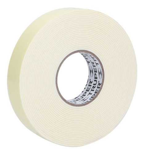 Cinta Fijación Doble Cara Espuma 19 Mm X 5 Mts Truper