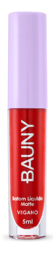 Batom Líquido Efeito Matte 5ml - Bauny - 050
