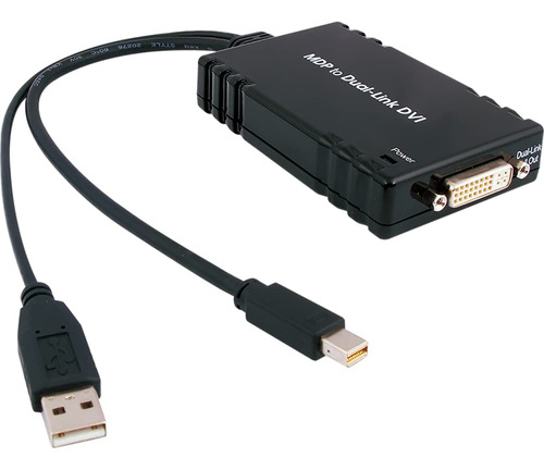 Mini Displayport Convertidor Dvi Doble Enlace