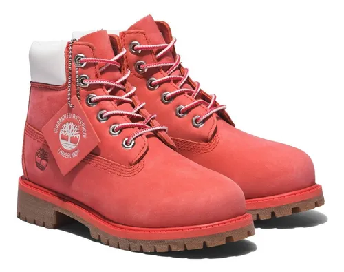 Bota Timberland Premium Para Ni a Cuero Nobuk Impermeable Env o