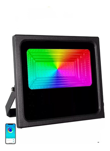 Reflector Led Rgb 50w Lámparas Ip66 Para Exterior