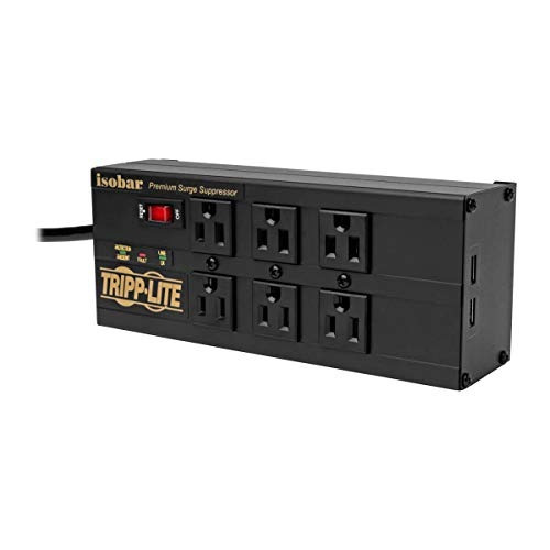 Tripp Lite Isobar 6 Outlet Surge Protector Power Strip With