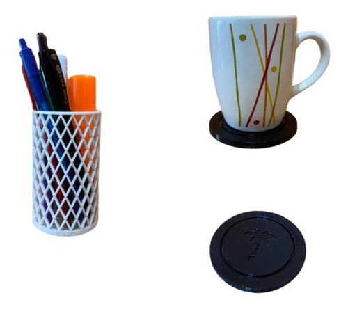 Imagen 4 de 8 de Home Office Stand Laptop + Stand Celular + Accesorios
