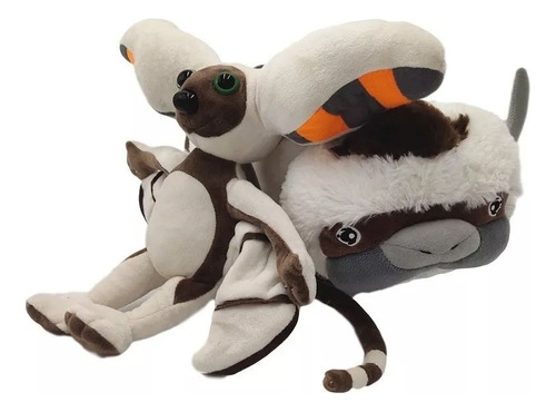 2x The Last Airbender Appa Momo Avatar Muñeca Peluche Juguet