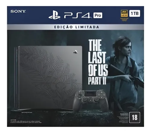 Playstation 4 Pro 1tb The Last Of Us Part Ii Limited Edition
