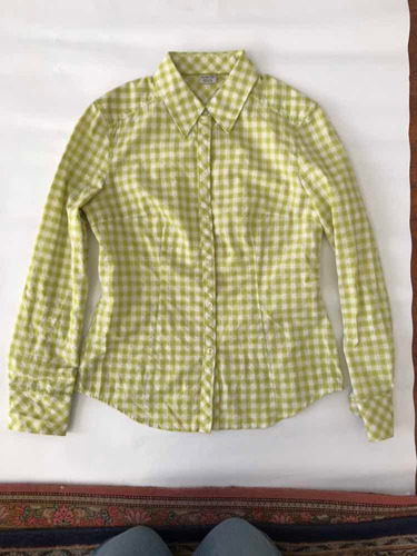 Camisa Manga Larga Mujer Esprit Talla 38 Impecable