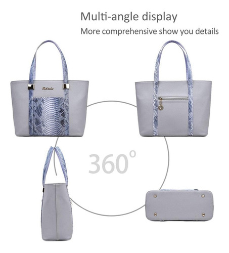 Set 6 Bolsas Mujer Moda Cartera Crossbody Tote Hobo