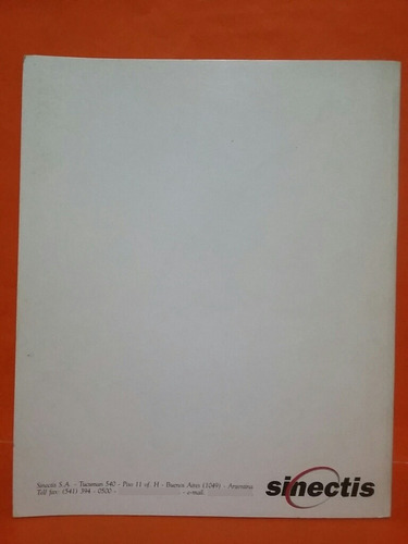 Manual Del Usuario De Internet. Sinectis. (Usado)