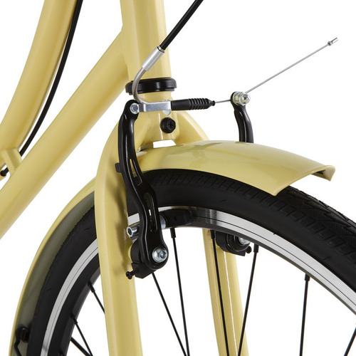 Imagen 4 de 7 de Bicicleta Paseo Battle Urban F R700c Freno V Brake Color Crema