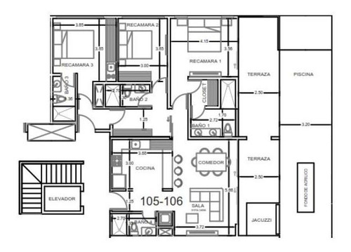 Imagen 12 de 12 de Departamento Nuevo En Venta De 3 Recámaras En Aldea Zama Tulum (390)