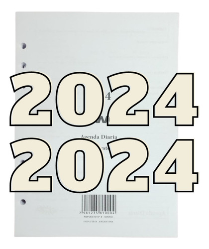 Repuesto De Agenda Arwen 2023 Diario N7 13x19cm