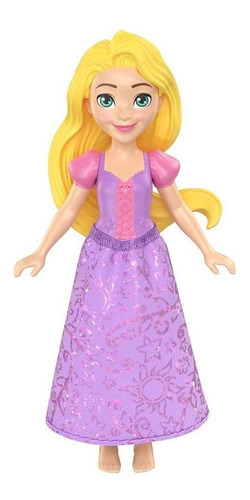 Boneca Princesa Rapunzel Mini Disney  9 Cm  - Mattel