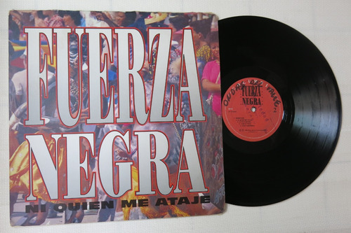 Vinyl Vinilo Lp Acetato Fuerza Negra Ni Quien Me Ataje Tropi