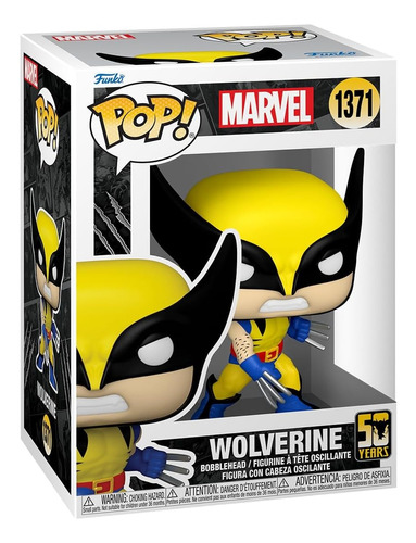 Funko Pop Marvel Wolverine 50th Anniversary Wolverine