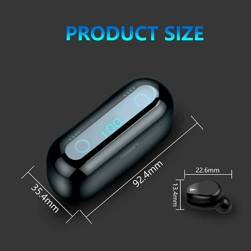 Auriculares Bluetooth F9 Tws Inalámbricos Premium Sound