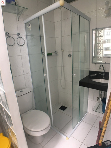 Imagem 10 de 11 de Apartamento À Venda - 1 Dormitório Sendo Suíte - Vista Para O Mar - Sacada - Praia Das Pitangueiras - Guarujá/sp - Ap05922 - 69528651