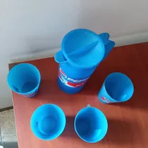 Comprar Jarra Y Vasos ,  Con  4 Vasos 