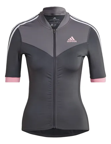 Mailot De Ciclismo Manga Corta Letras Hd0891 adidas