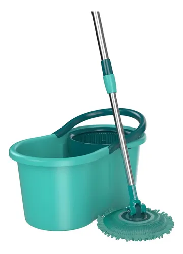 Mop Giratório 3 Em 1 Mop8258 Com Refil 12 Litros Flashlimp - Verde