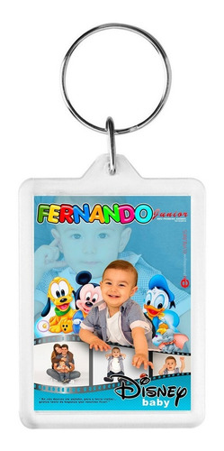 Pack 50 Llaveros Personalizados Con Foto. Souvenir