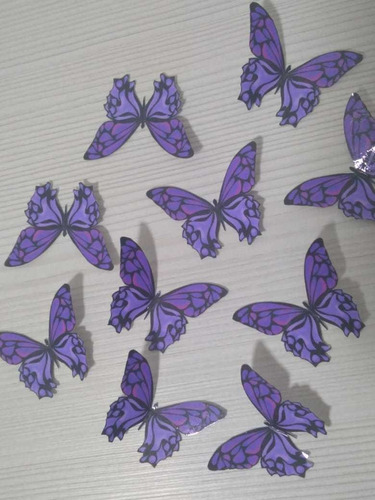 Imagen 9 de 10 de Mariposas En Cartulina Excelente Calidad.