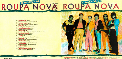 Cd Roupa Nova O Melhor De 2007 Novo