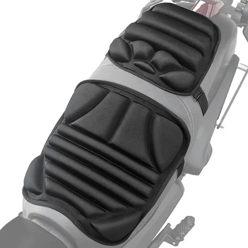 Almofada De Motocicleta 3d Respirável Com Absorção De Choque