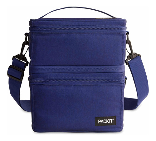 Packit Mod 3-en-1 Lunch Box, Verdadero Azul, Sistema De Y De