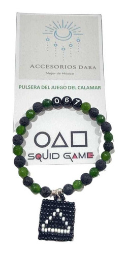 Pulsera Juego Del Calamar Tejido Miyuki