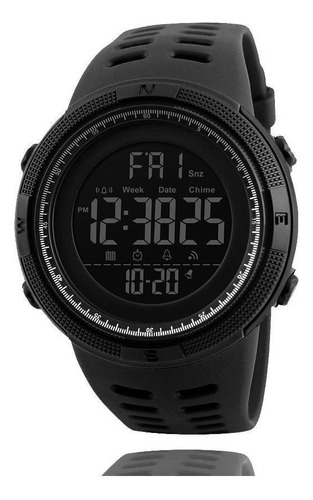 Reloj Skmei Digital Led 1251 Sport Black para hombre