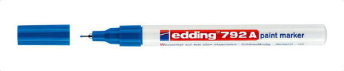 Marcador De Pintura Edding 792a Color Azul