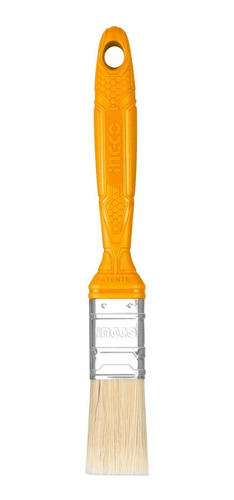 Imagen 2 de 3 de Pincel 25mm Ingco Mango Amarillo