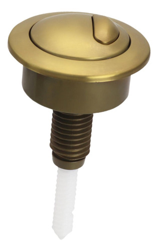 Accesorios De Baño Con Botón Pulsador Oro 8,7 Cm X 4,8 Cm