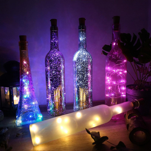 Luces Para Botellas De Vino Con Corcho Luces De Corcho Para