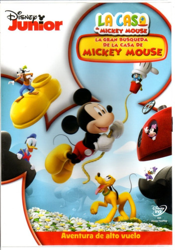 La Gran Búsqueda De La Casa De Mickey Mouse Disney Dvd Nuevo