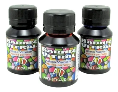 comprar 12 Barniz Laca Vitral Ad Falso Vitro Artística Pintura Envío