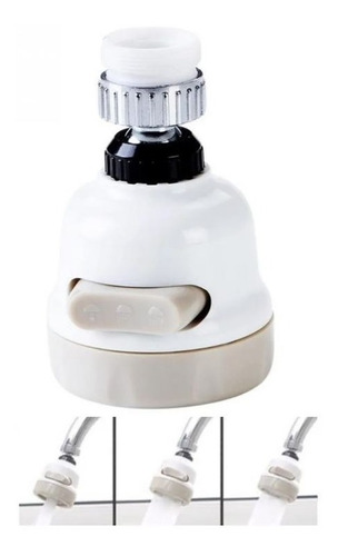 Imagen 6 de 6 de Difusor Flexible Giratorio 360° Para Lavaplatos