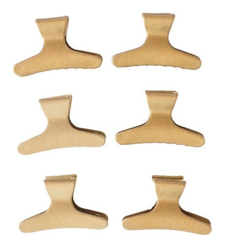 Diswald & Co Kit X6 Ganchos Mariposa Separadores Pelo C.21